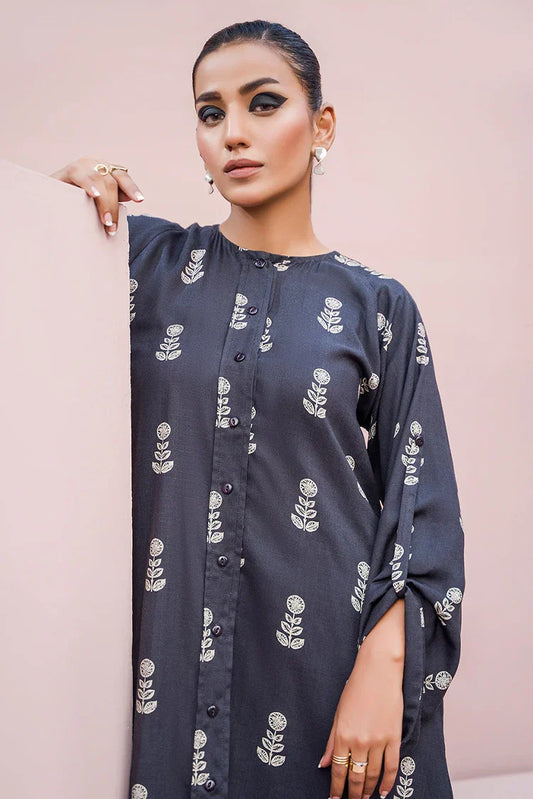 Meerak - Slub Linen 2 PC Unstitched Collection - Serene