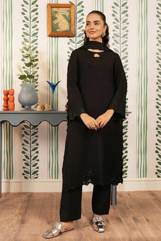 Picture of Meraki - Elara Unstitched Collection - Midnight Elegance - Available at Raja Sahib