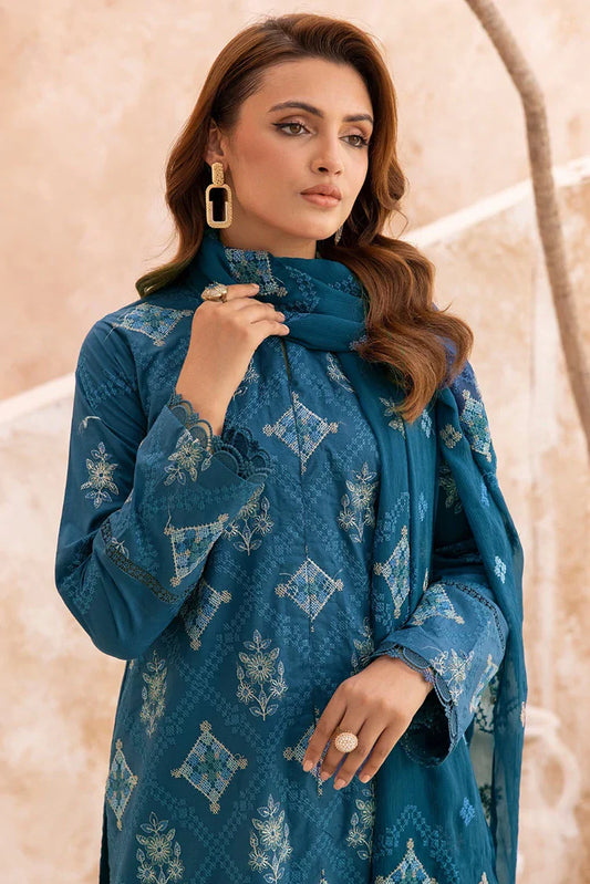 Kleren - Mahhe Embroidered Lawn Collection - MH-01