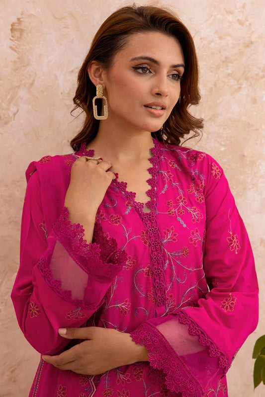 Picture of <!--cbw-->Kleren - Mahhe Embroidered Lawn Collection - MH-06 - Available at Raja Sahib