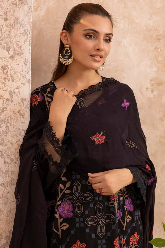 Picture of <!--cbv-->Kleren - Mahhe Embroidered Lawn Collection - MH-07 - Available at Raja Sahib