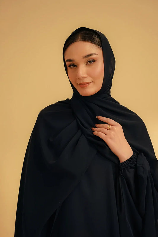 Divinely Crafted - Kaftan Abaya - Navy