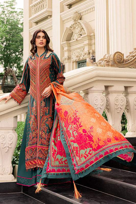 Ellena - 3-PC Unstitched Embroidered Lawn Suit