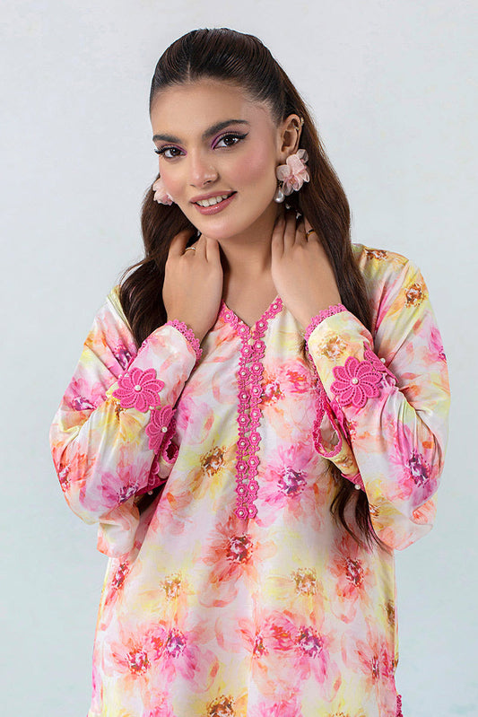 Declare - 2 PC Digital Printed Lawn Silk Collection - P001147