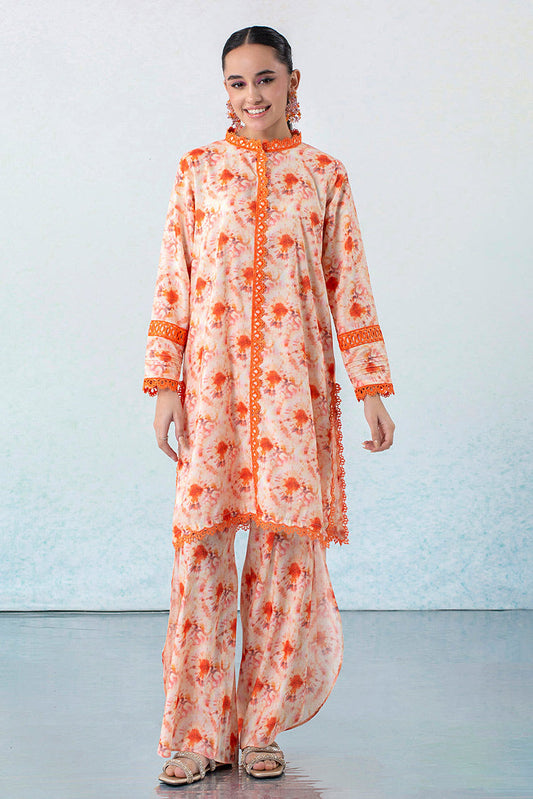 Declare - 2 PC Digital Printed Lawn Silk Collection - P001148