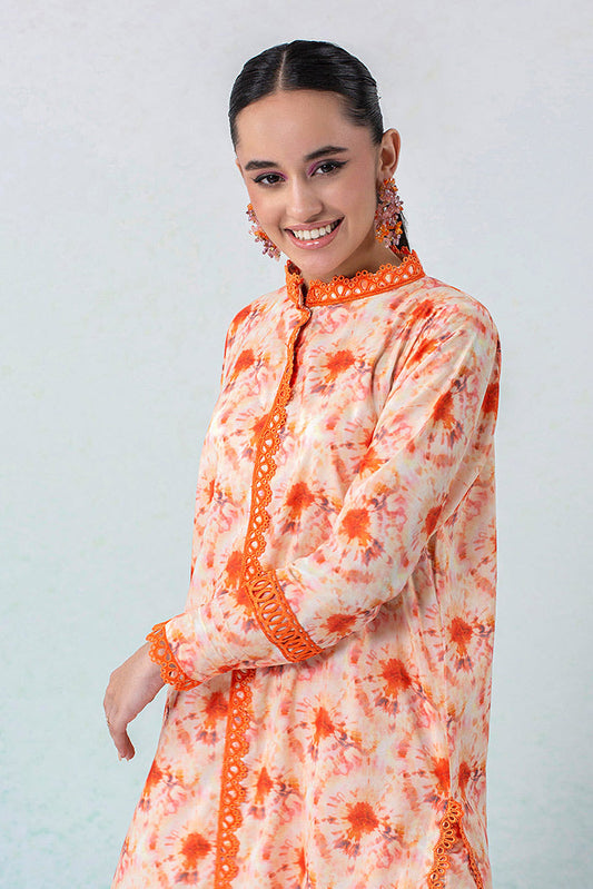 Declare - 2 PC Digital Printed Lawn Silk Collection - P001148