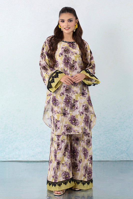 Declare - 2 PC Digital Printed Lawn Silk Collection - P001152