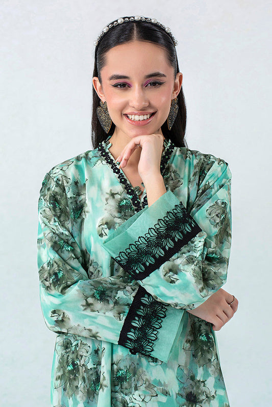 Declare - 2 PC Digital Printed Lawn Silk Collection - P001153