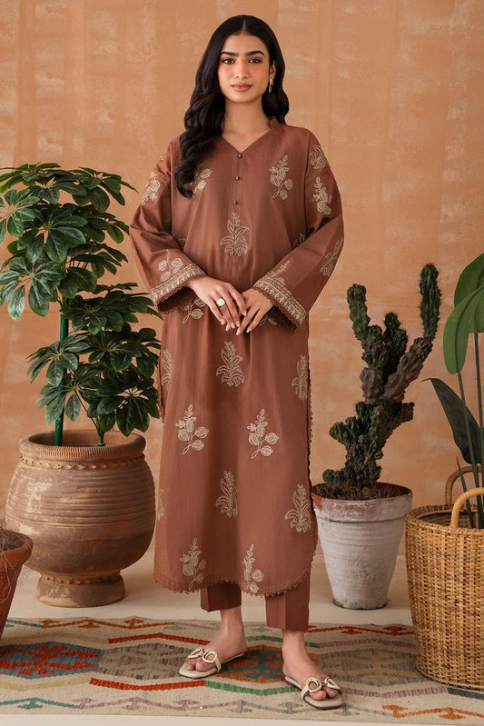 Embroidered Dobby Shirt P1038 - 1 Piece