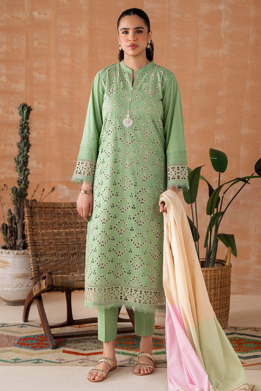 Embroidered Lawn Suit P1071 - 3 Piece