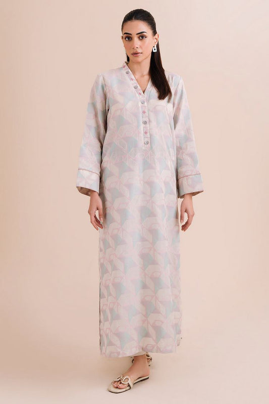 Weaved Jacquard Shirt P1077 - 1 Piece