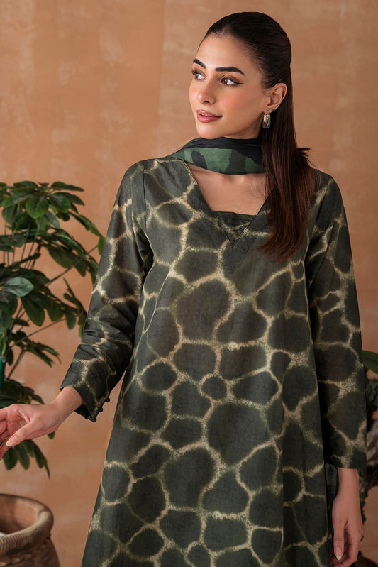 Digital Printed Lawn Suit P1106B - 2 Piece