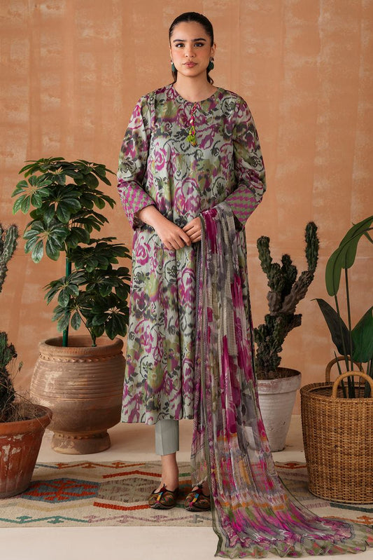 Embroidered Lawn Suit P1114 - 2 Piece