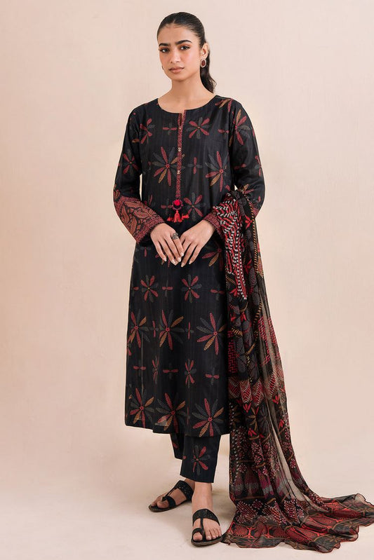 Digital Printed Lawn Suit P1117 - 3 Piece