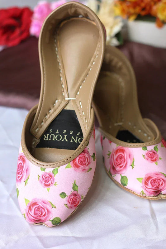 Picture of <!--bus-->On Your Feets - Botanique Collection - Rosewood Charm - Available at Raja Sahib