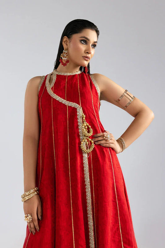Zivah - Elysian Luxury Pret - Poppy Red-0064