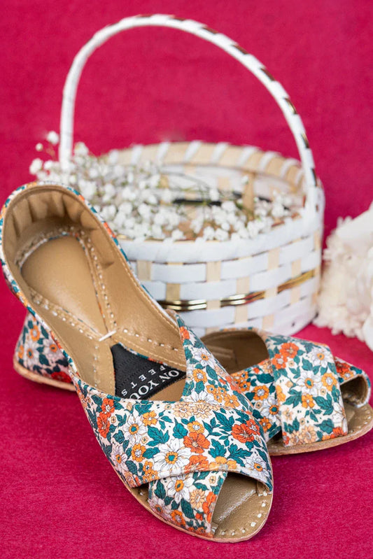 Picture of <!--bnp-->On Your Feets - Naubahar Collection - Floral Bliss - Available at Raja Sahib