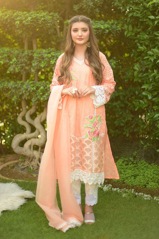RJS Pret - Bahar Pret Collection - Prima Peach