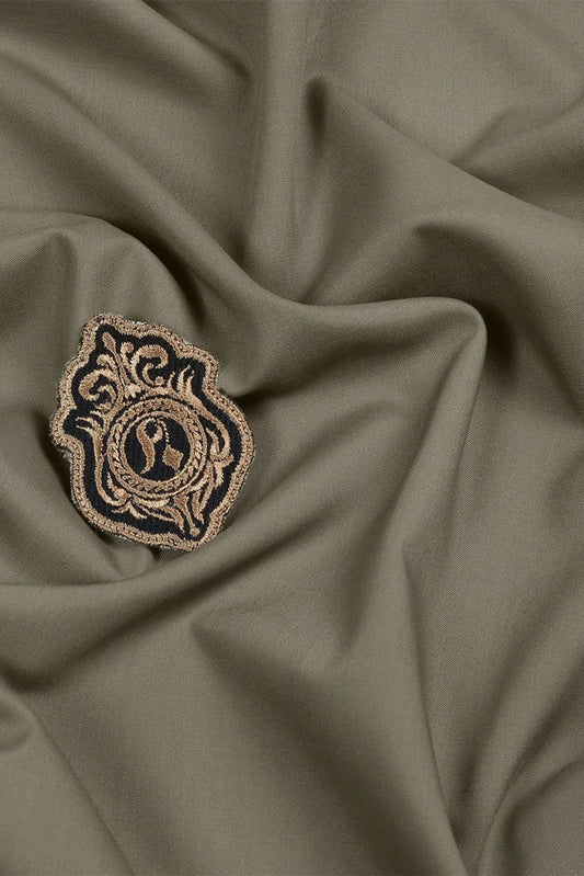 Fabrich - Men's Unstitch Prime Wash & Wear Kameez Shalwar - Moss