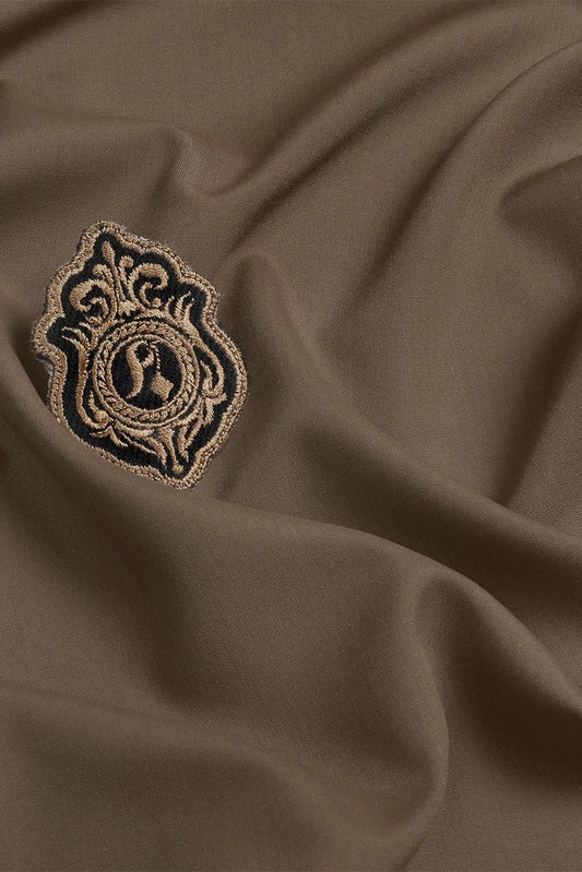 Fabrich - Men's Unstitch Prime Wash & Wear Kameez Shalwar - Peaunt