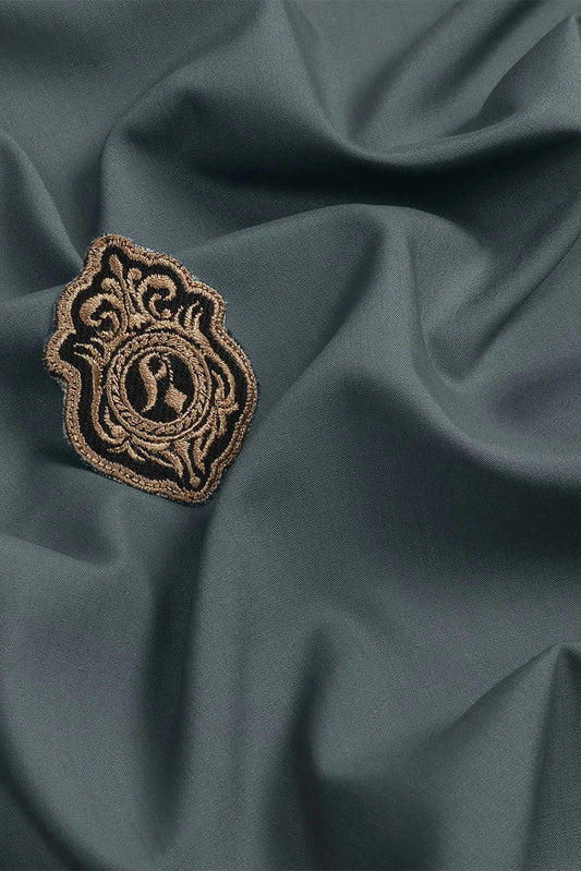 Fabrich - Men's Unstitch Prime Wash & Wear Kameez Shalwar - Seaweed