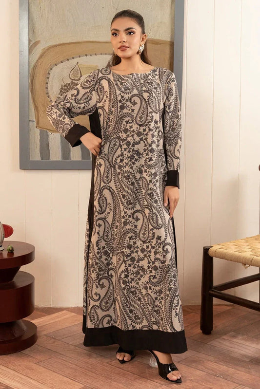 Picture of <!--bdu-->Stitch Vibes - Basic Wear Pret - 1 PC - Black Paisley - Available at Raja Sahib