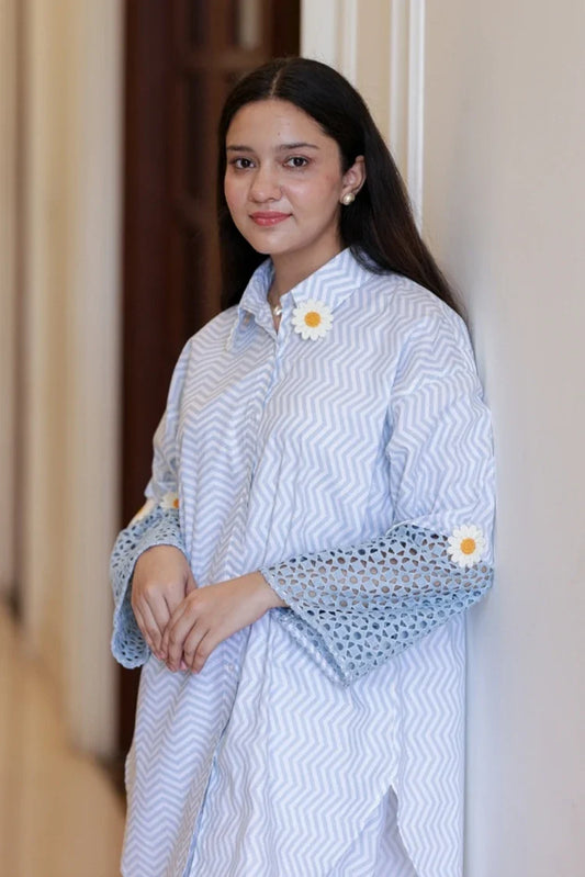 RJ'S Pret - Knotty & Nice - Blue Blossom