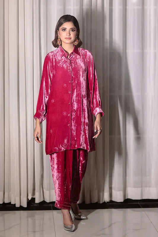 RJ'S Pret - Velours Exclusive Velvet Collection - Barbie Pink