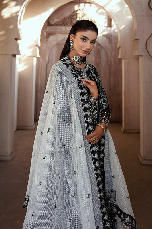 Maria Osama Khan - Rang e Noor Luxury Pret Collection - Neel Kamal Black