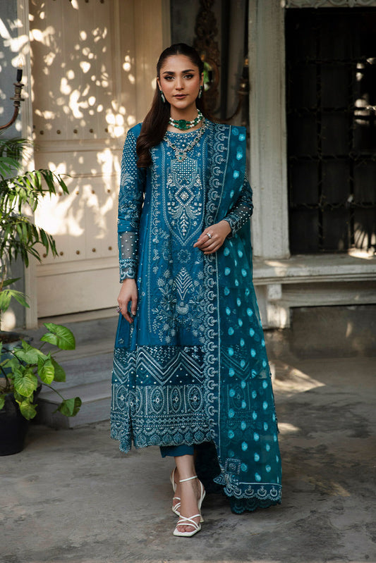 Maria Osama Khan - Rang e Noor Luxury Pret Collection - Neel Kamal Teel