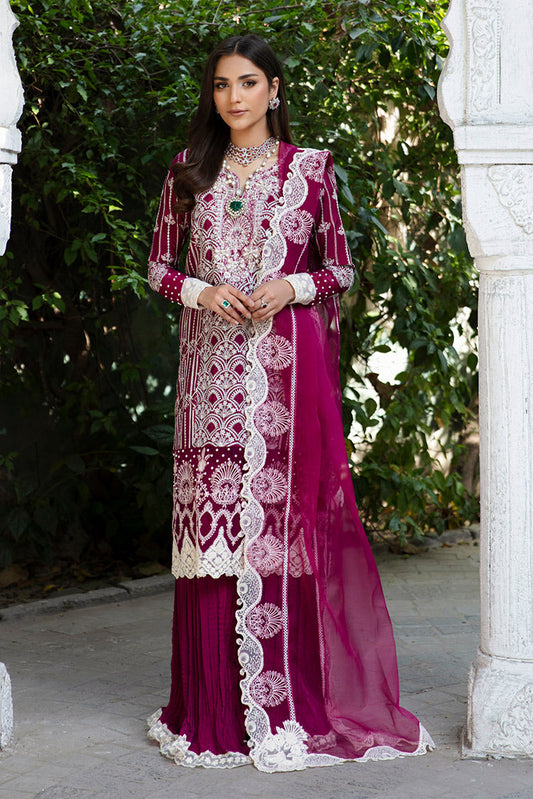 Maria Osama Khan - Rang e Noor Luxury Pret Collection - Sumbul Fuchsia