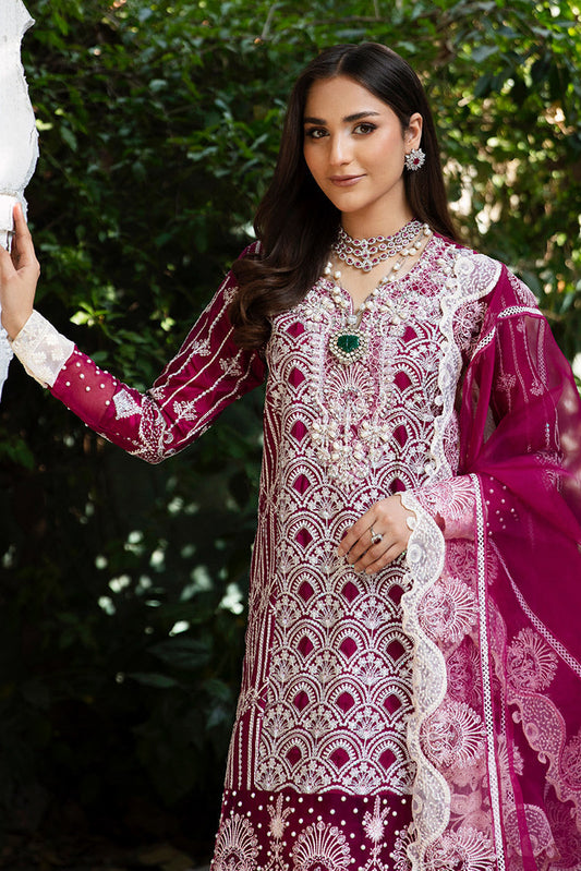 Maria Osama Khan - Rang e Noor Luxury Pret Collection - Sumbul Fuchsia
