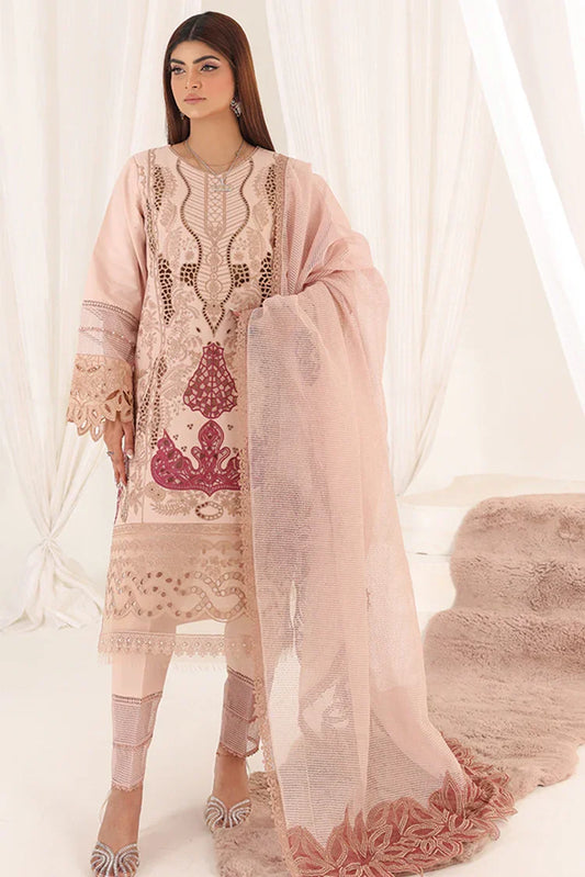 Picture of <!--alr-->Bella Studio - Luxury Embroidered Lawn Collection - Rose Quartz - Available at Raja Sahib