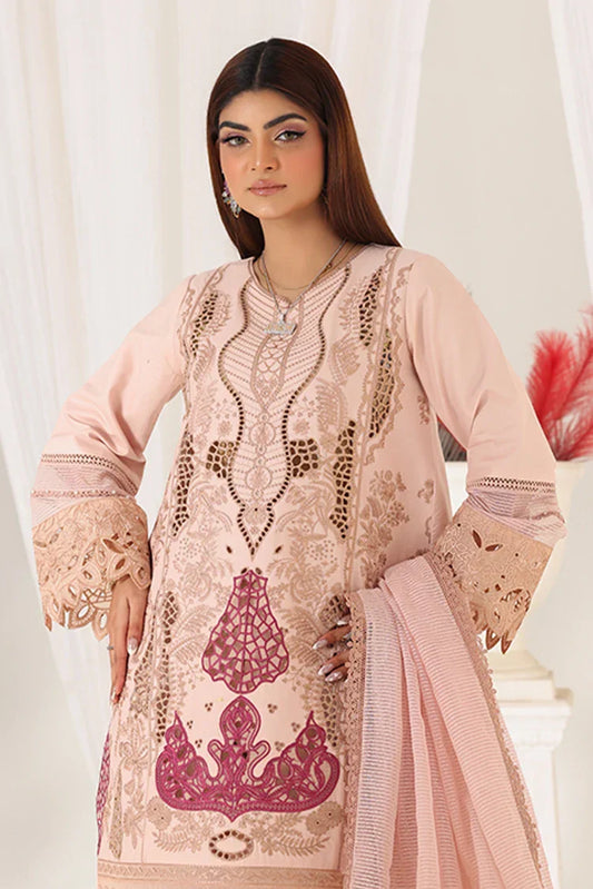 Picture of <!--alr-->Bella Studio - Luxury Embroidered Lawn Collection - Rose Quartz - Available at Raja Sahib