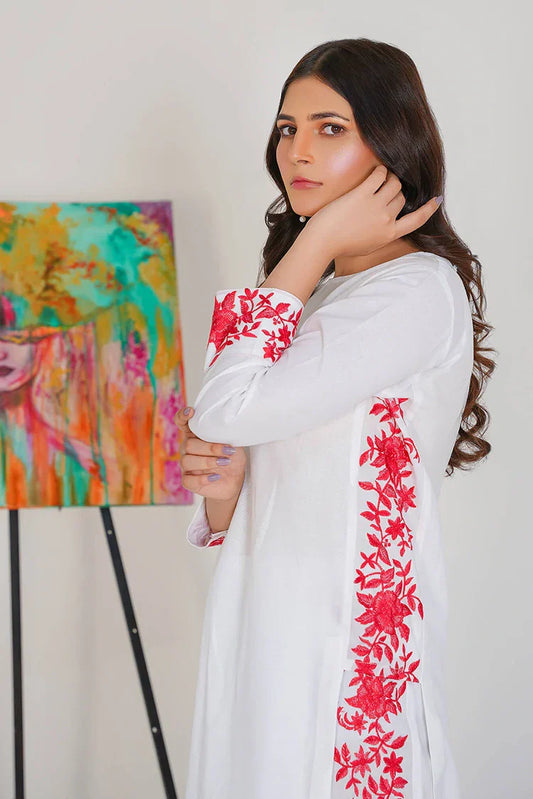 Picture of <!--ey-->Amber Imran - Basic Pret '24 - Rosette - Available at Raja Sahib