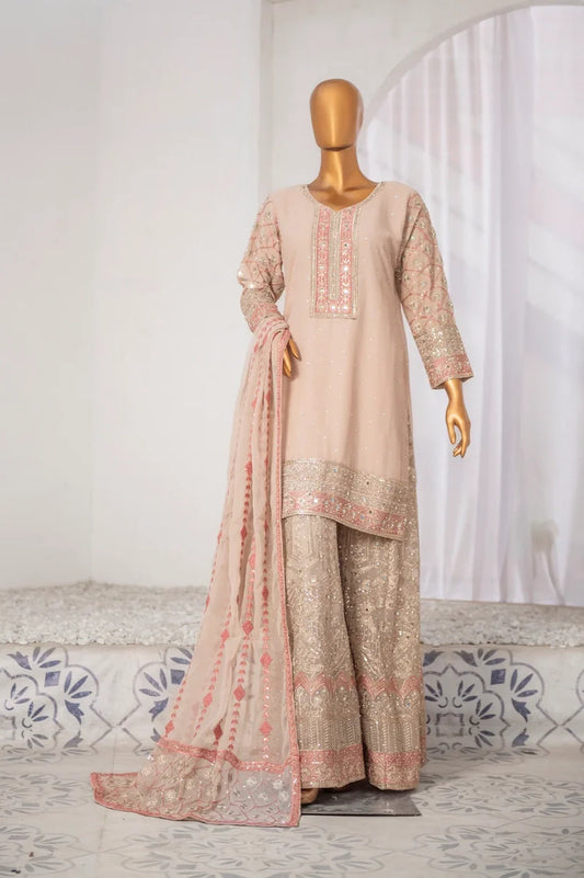 Saira Sultana - Gharara Collection - Zoha - Pink