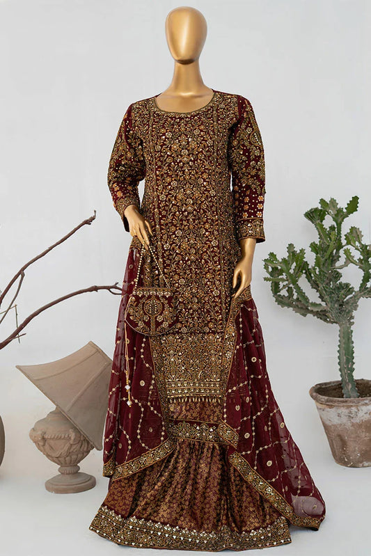 Saira Sultana - Andaaz - Zunairah - Maroon