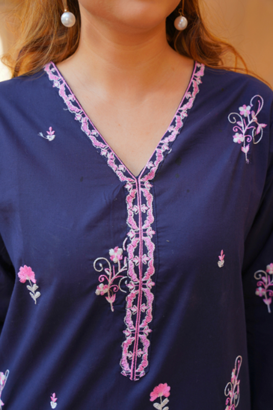 Damask - Sajni 2 PC Embroidered Pret Collection - Khaas