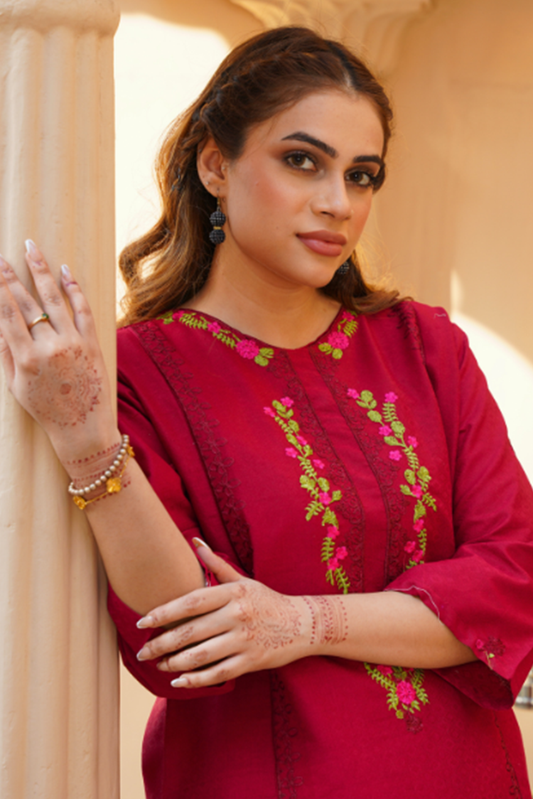 Damask - Sajni 2 PC Embroidered Pret Collection - Sehar