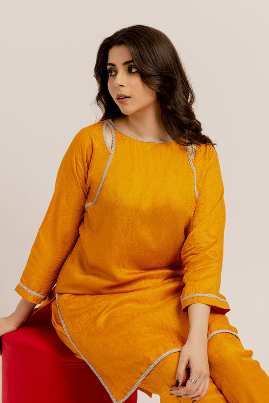 Picture of <!--acj-->The Slay Wear - Basic Stitched - Sunshine Luxe - Available at Raja Sahib