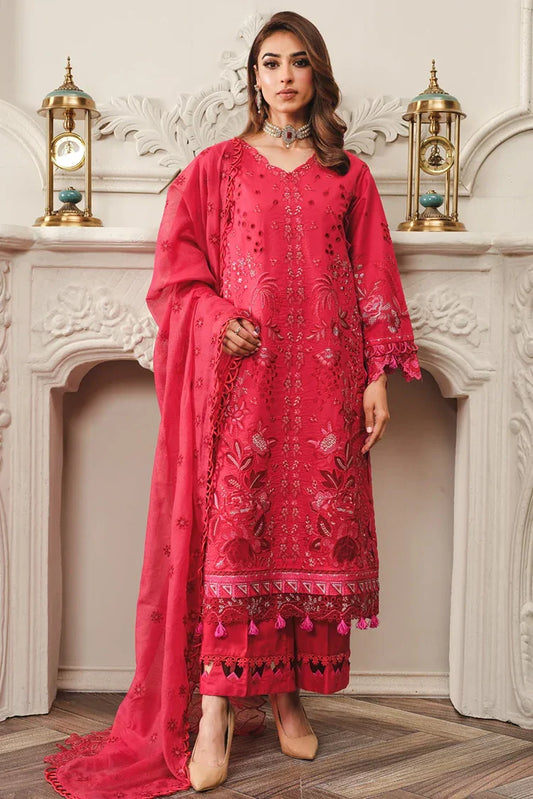 Picture of <!--btw-->Kleren - Surkhru Embroidered Lawn Collection - S-24 - Available at Raja Sahib