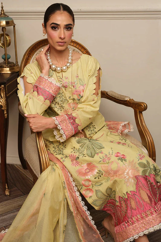 Picture of <!--bts-->Kleren - Surkhru Embroidered Lawn Collection - S-28 - Available at Raja Sahib