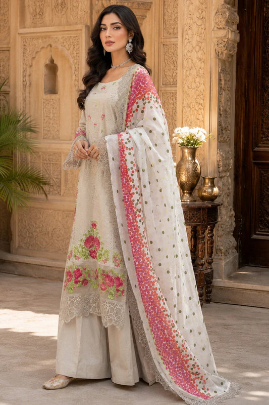 Kleren - Embroidered Dobby - S-34 - Unstitched