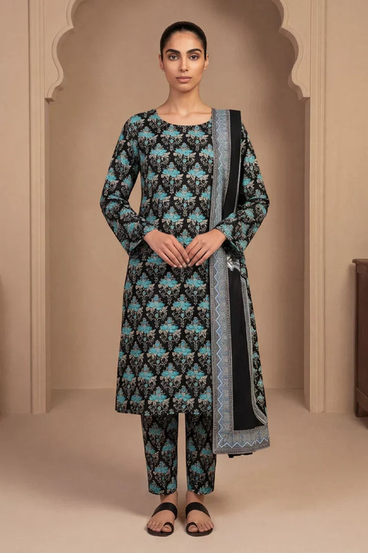 Kleren - Printed Lawn - U-29 - Unstitched