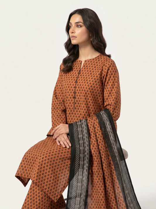Kleren - Printed Lawn - U-37 - Unstitched