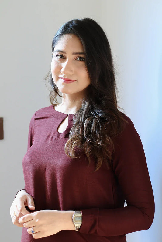 Zauk - 2 Piece - Maroon