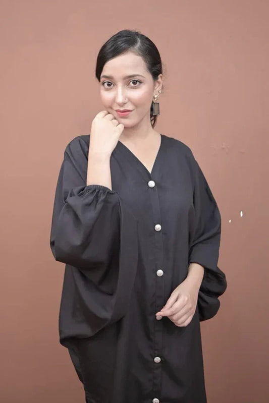 Zauk - Casual Collection - 2 Piece - Charcoal Black