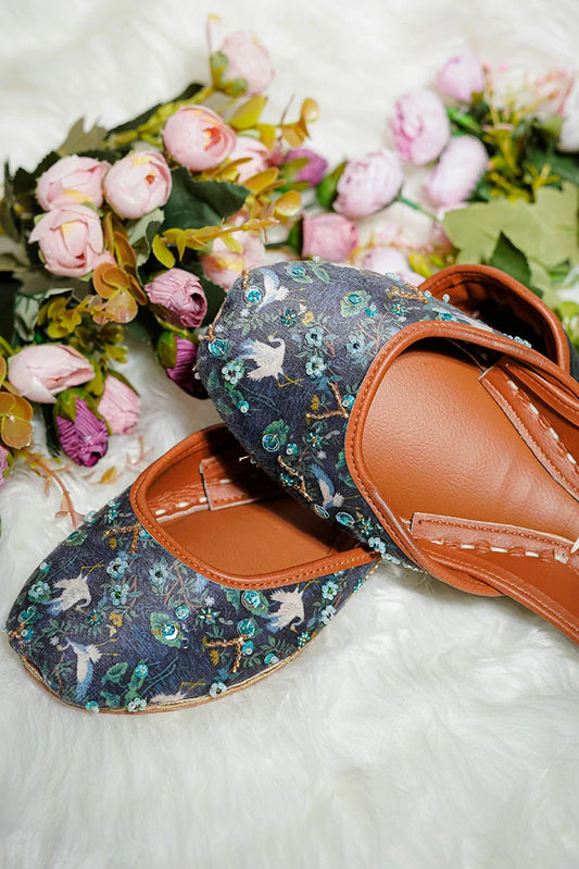 Viva Walk - Printed Petals - Willow Sky