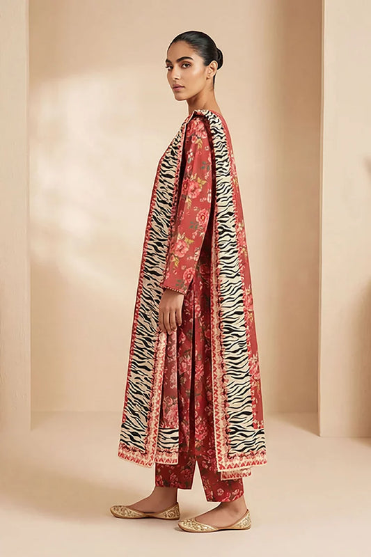 Kleren - Printed Lawn - D-35 - Unstitched