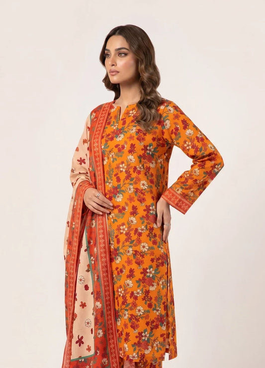 Kleren - Printed Lawn - D-47 - Unstitched